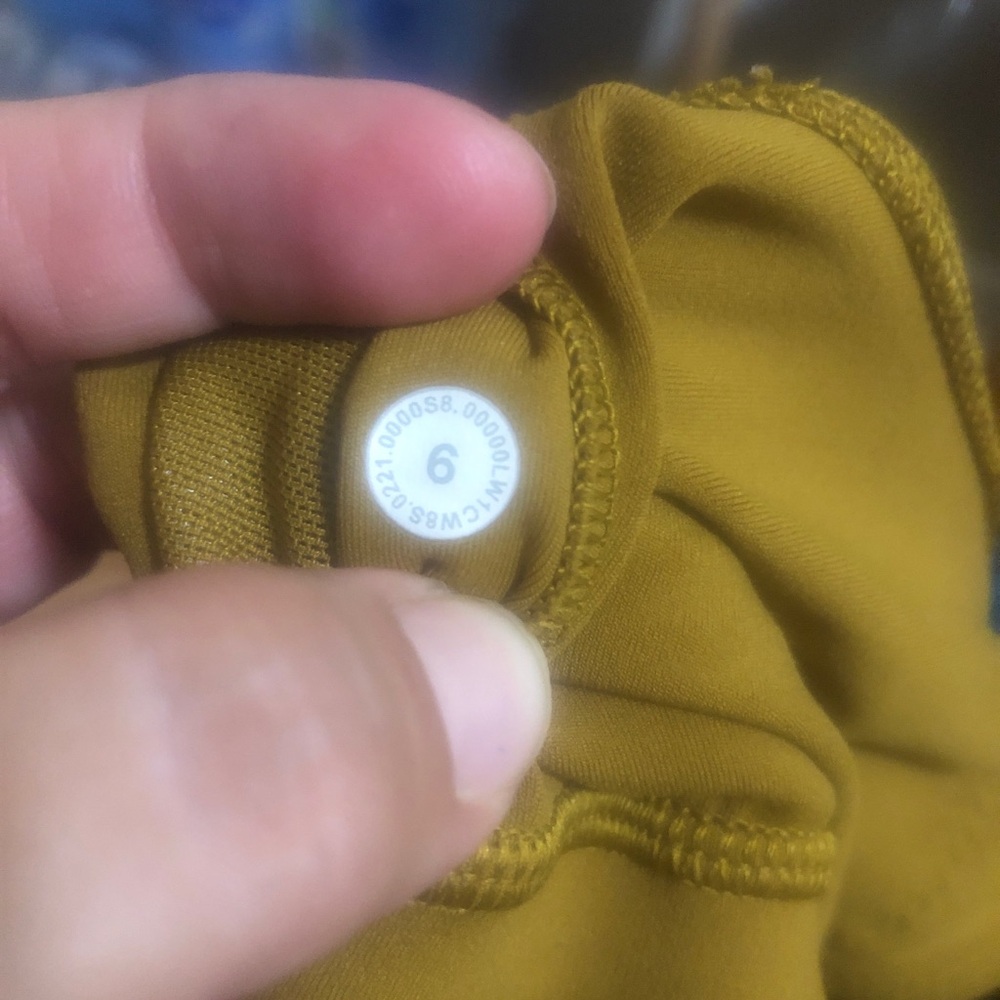 lululemon Align™ Tank Top in  color Gold Spice Size 6 - Picture 6 of 6